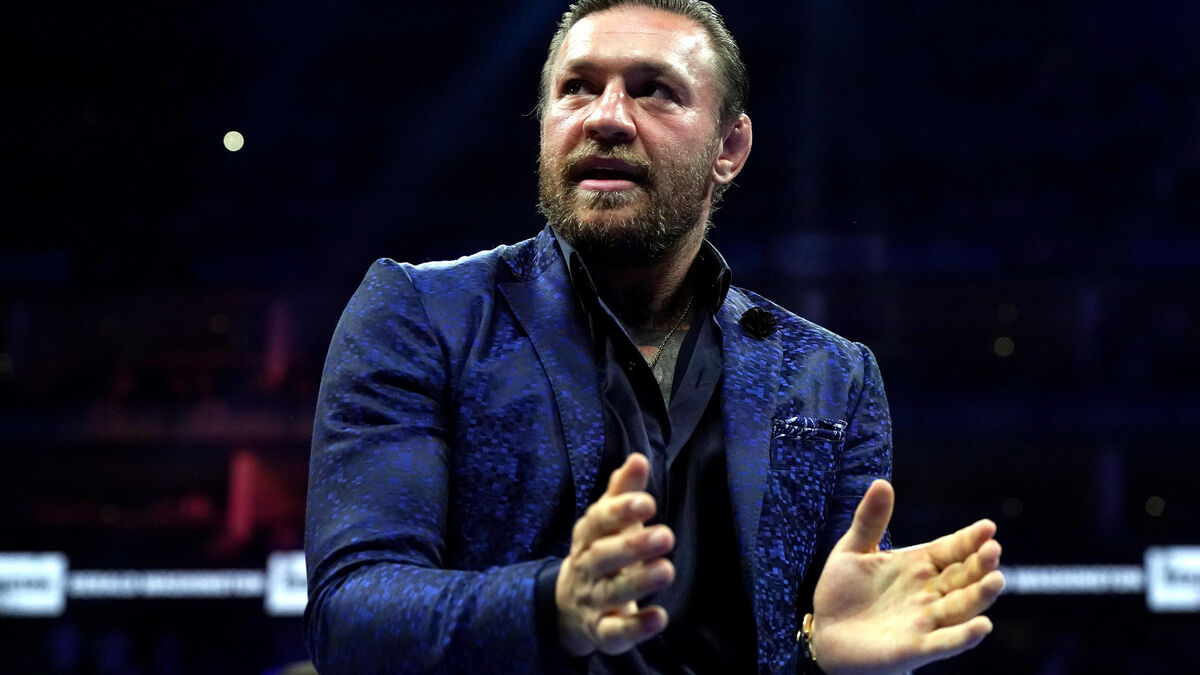 Conor McGregor lors d'une affaire judiciaire en Irlande