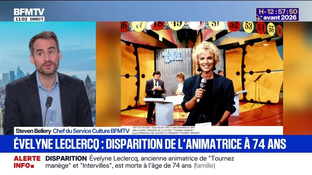 Évelyne Leclercq, animatrice de Tournez manège!, est décédée à 74 ans