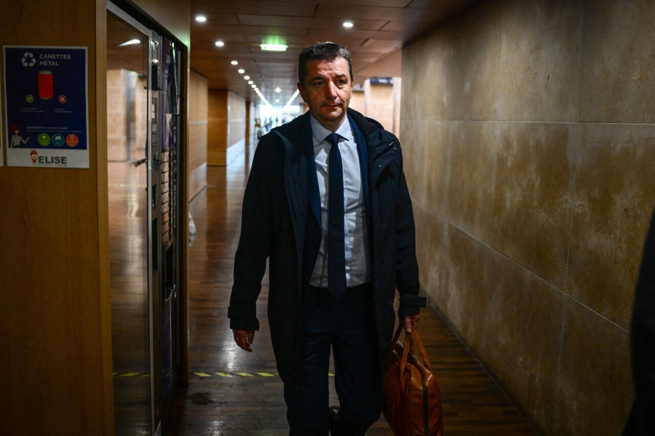 Gaël Perdriau au procès à Lyon en 2025
