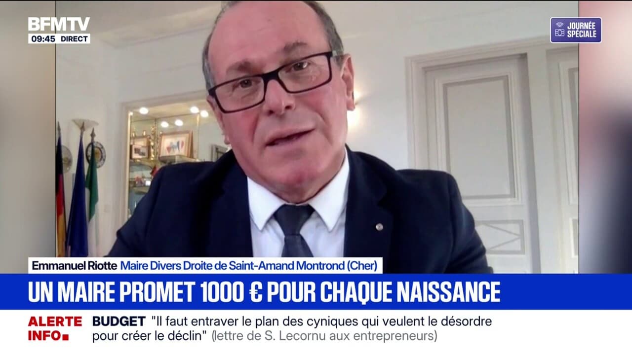 Maire annonce prime de 1 000 euros