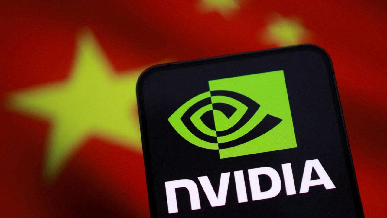 Puces Nvidia utilisées en Chine (illustration)