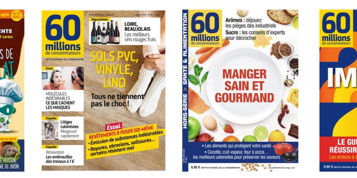 Photo illustrant l INC et 60 Millions de consommateurs