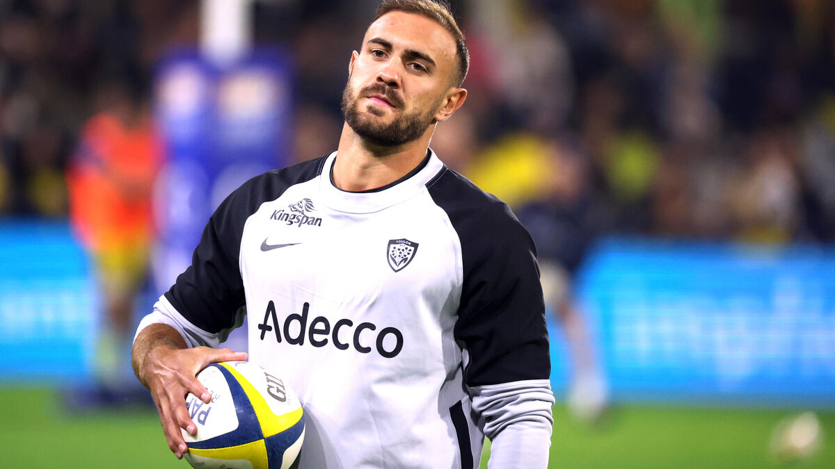 Photo du Stade Toulousain lors du transfert Jaminet