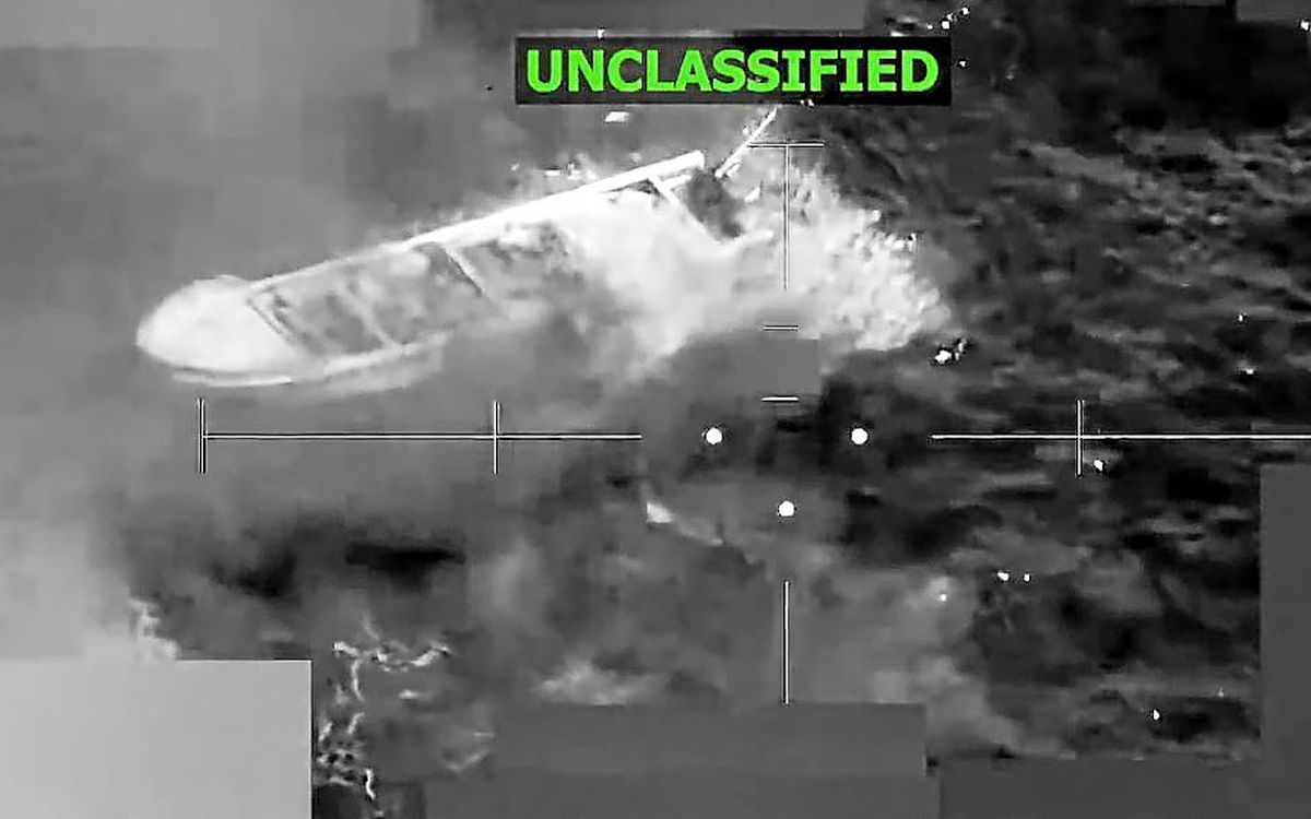 Frappe navale dans l’océan Pacifique