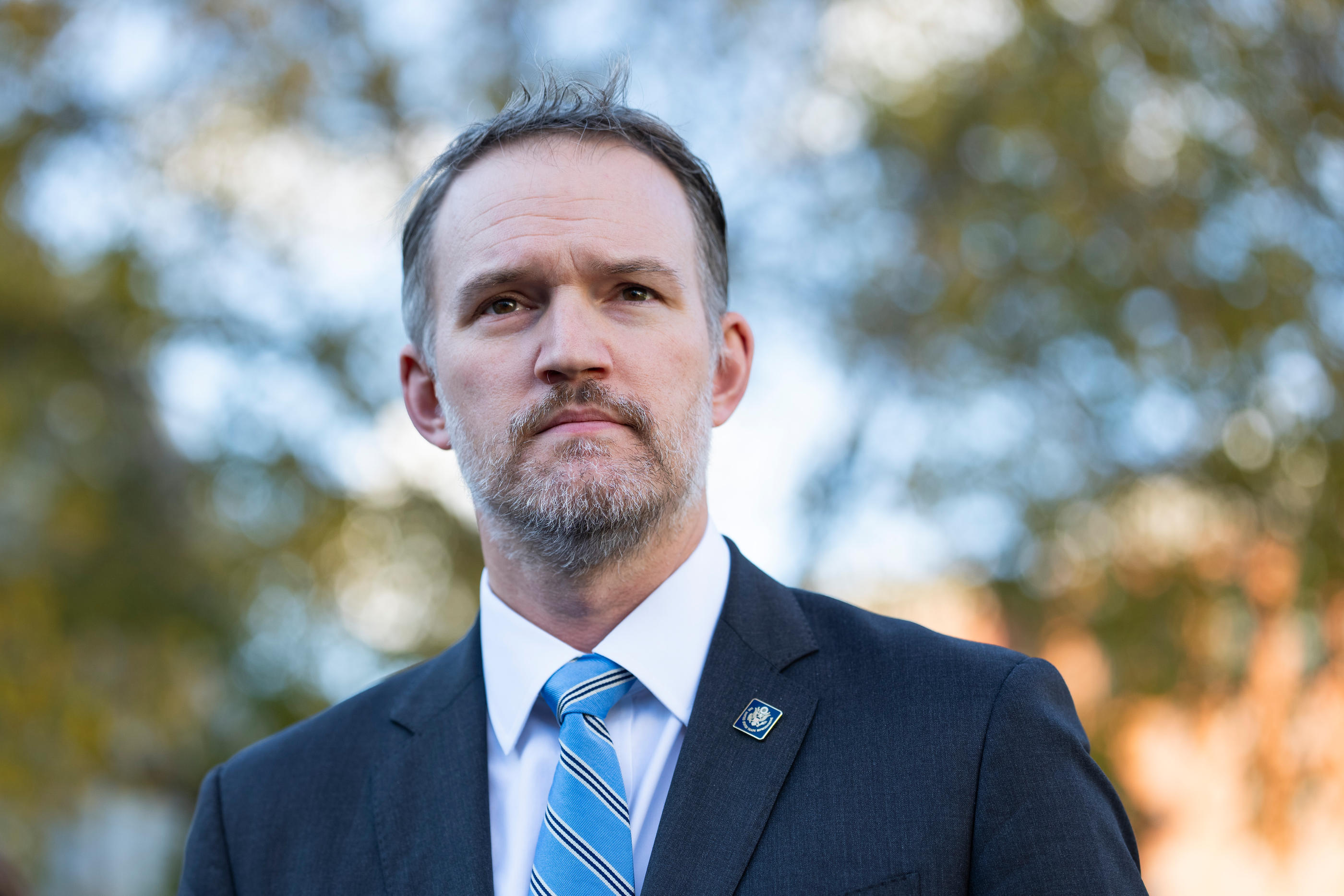 Représentant du commerce américain lors d’une intervention sur les régulations numériques