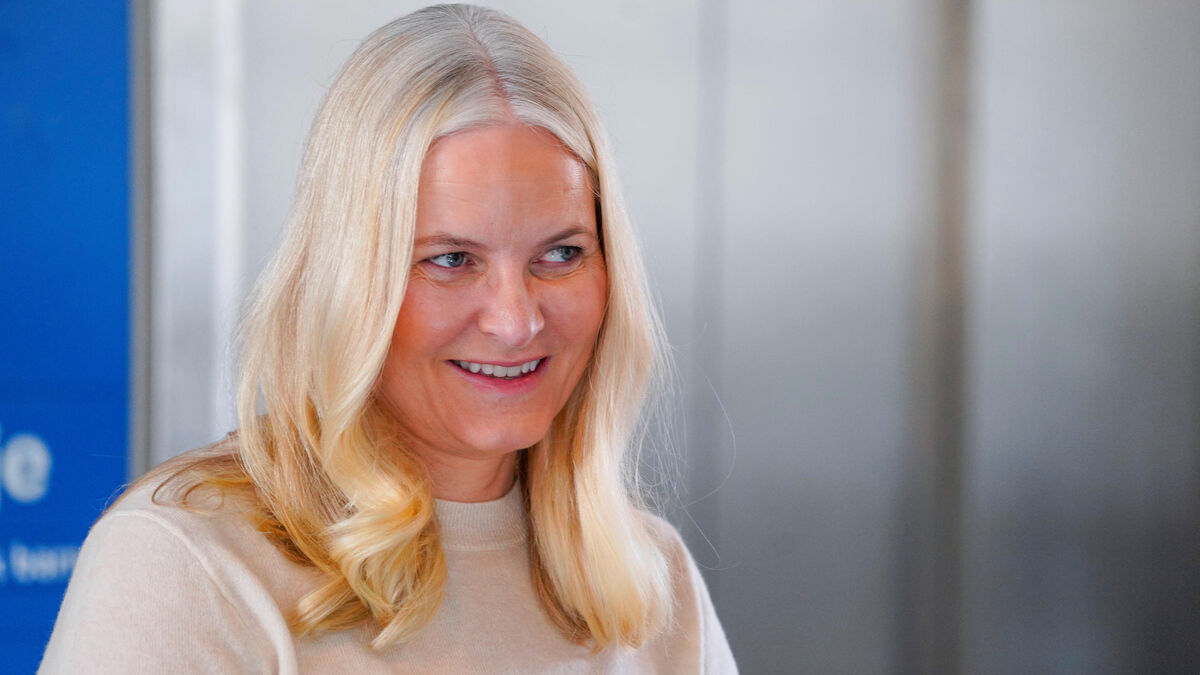 Portrait de la princesse Mette-Marit lors d un événement