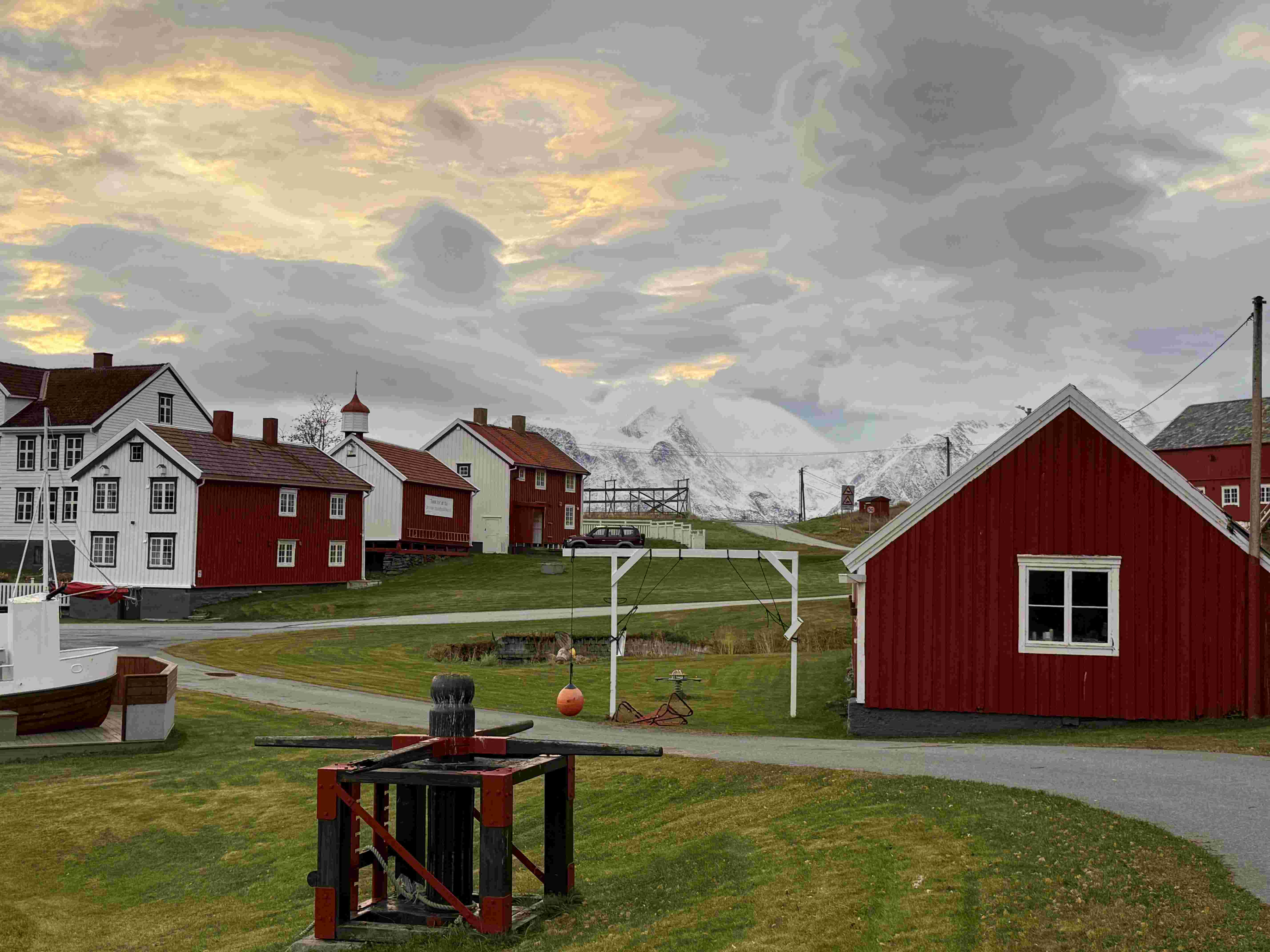 Hamnnes, village de pêcheurs typique.