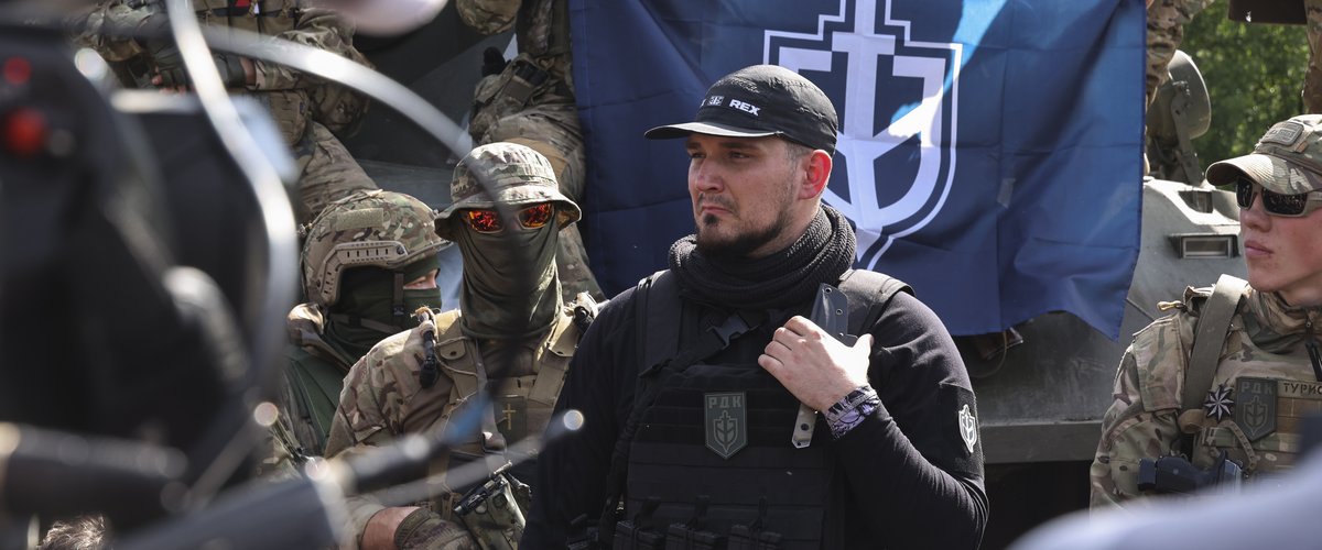 Denis Kapustin sur le front de Zaporijia