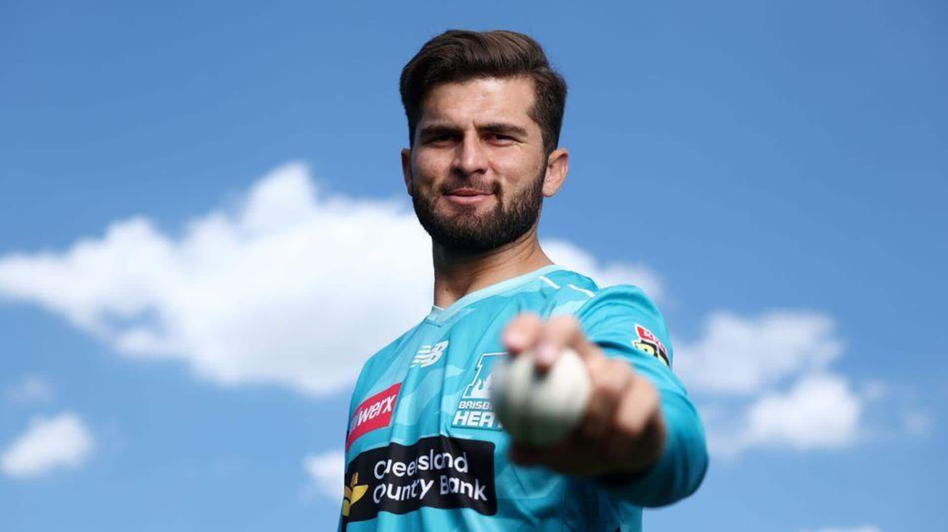 Shaheen Afridi lanceur Pakistan blessure genou cricket