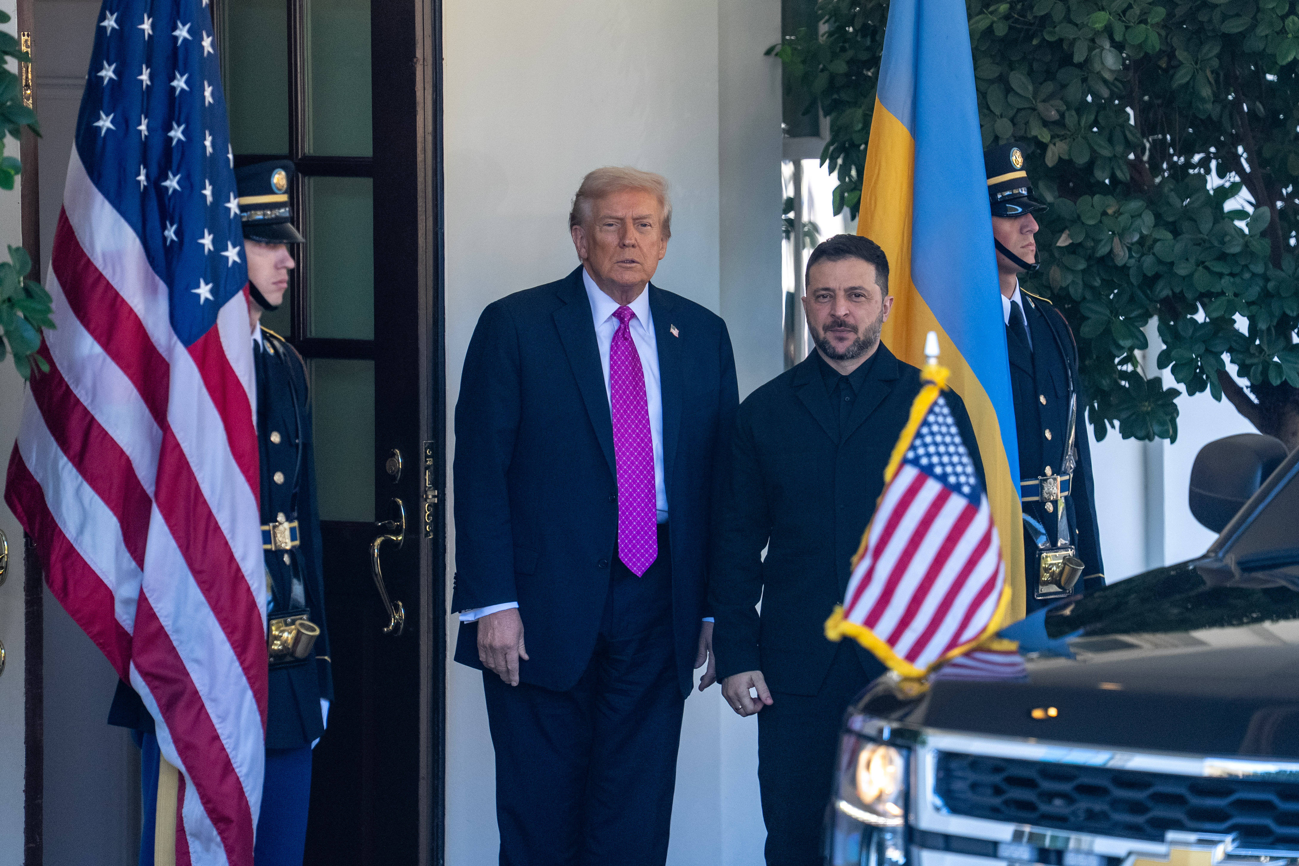 Zelensky et Trump à Mar-a-Lago, Floride