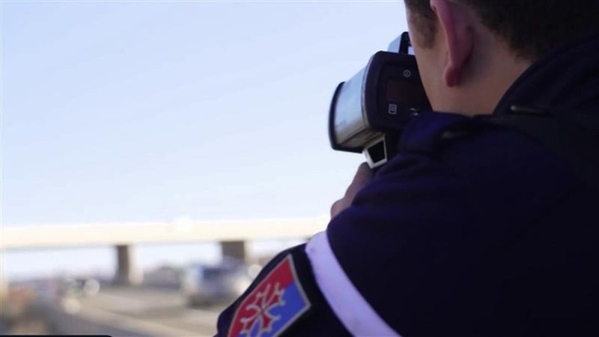 Dépassements importants de vitesse sur autoroute