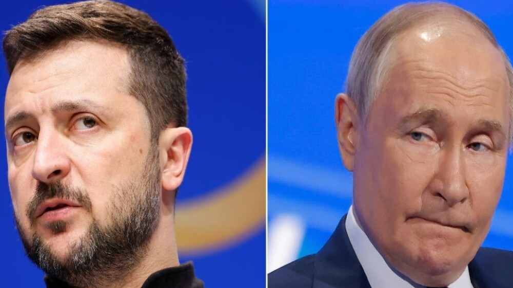 Zelensky et Trump discutant des pourparlers Ukraine