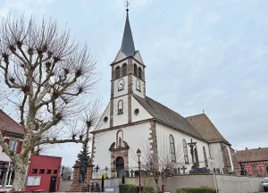 Église Saint-Rémi de Feldkirch en restauration