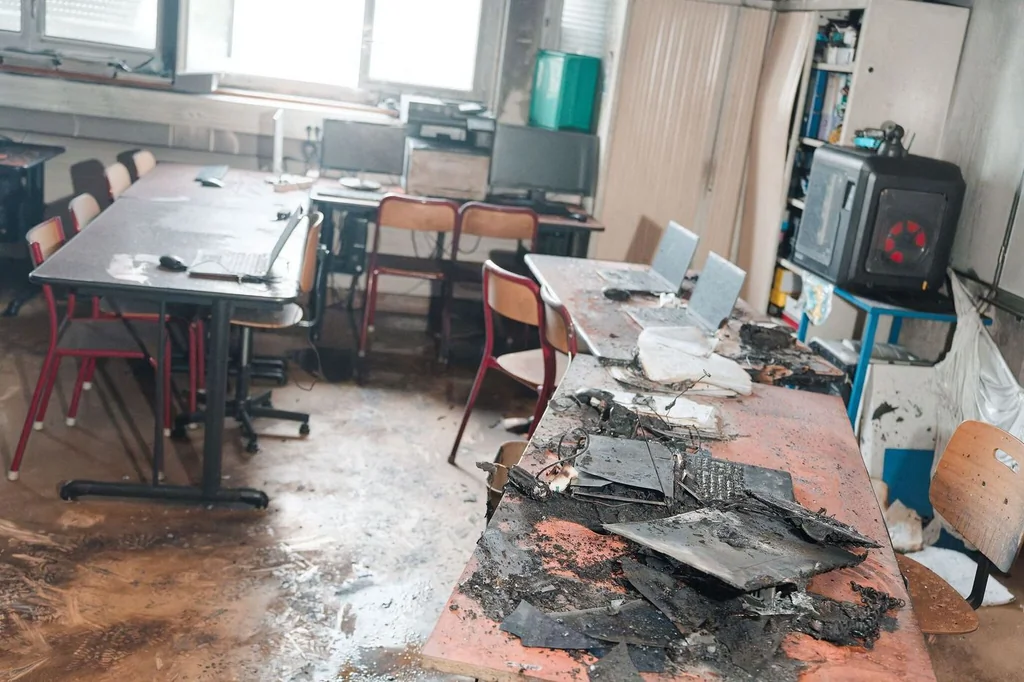 Incendie au collège Champollion de Dijon et lien avec le narcotrafic