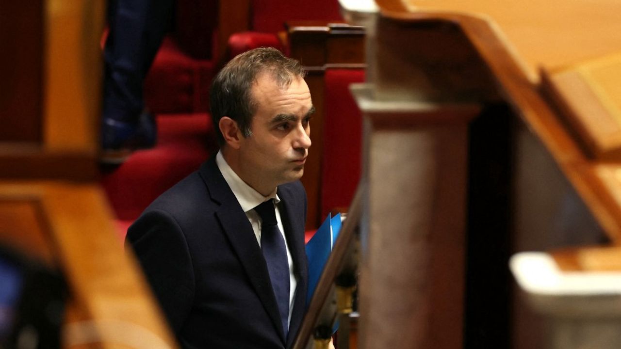 Sébastien Lecornu lors d’une séance à l’Assemblée