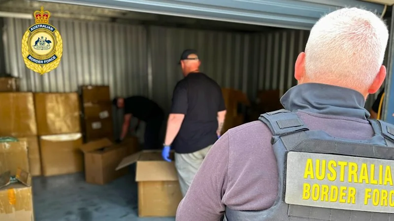 Lutte contre le trafic de tabac illégal en Australie : une opération majeure