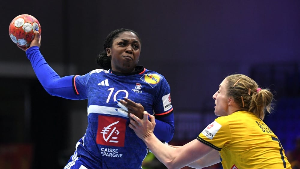 Capitaine Grace Zaadi lors d'un match