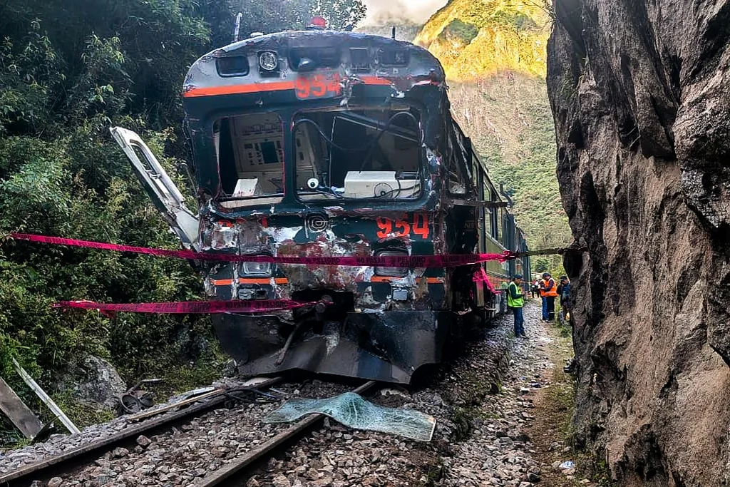 Accident de train au Machu Picchu : un mort et 40 blessés