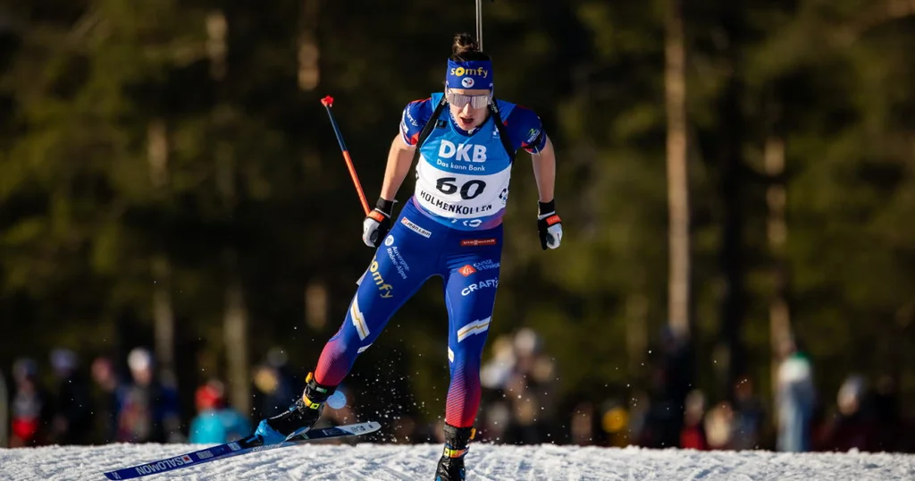 Julia Simon de retour en équipe de France à Hochfilzen après suspension