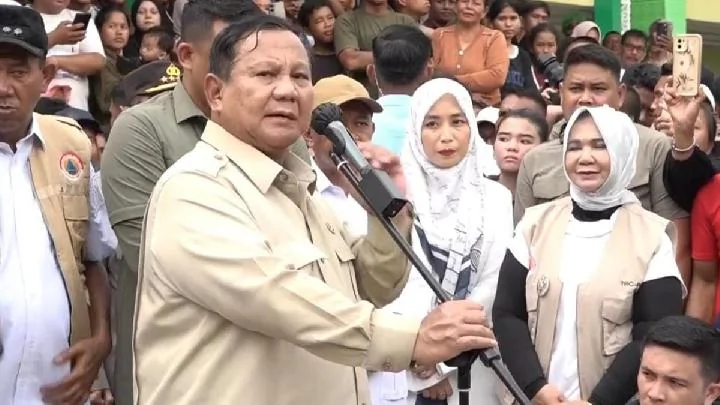 Prabowo annonce une amélioration de la situation à Sumatra après les inondations