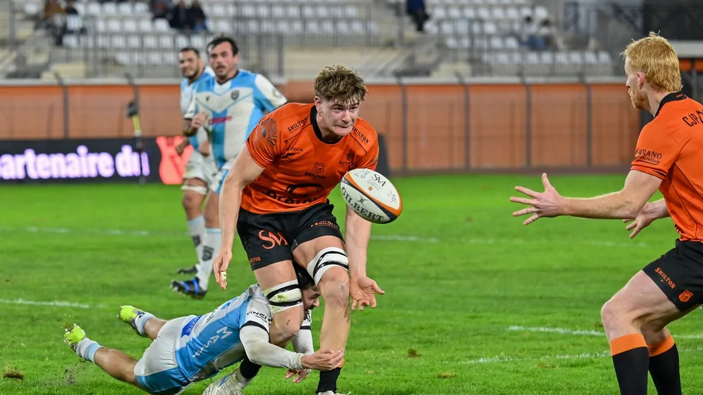 Rugby : départ de Romain Delemarle du Racing Club Narbonnais pour Agen