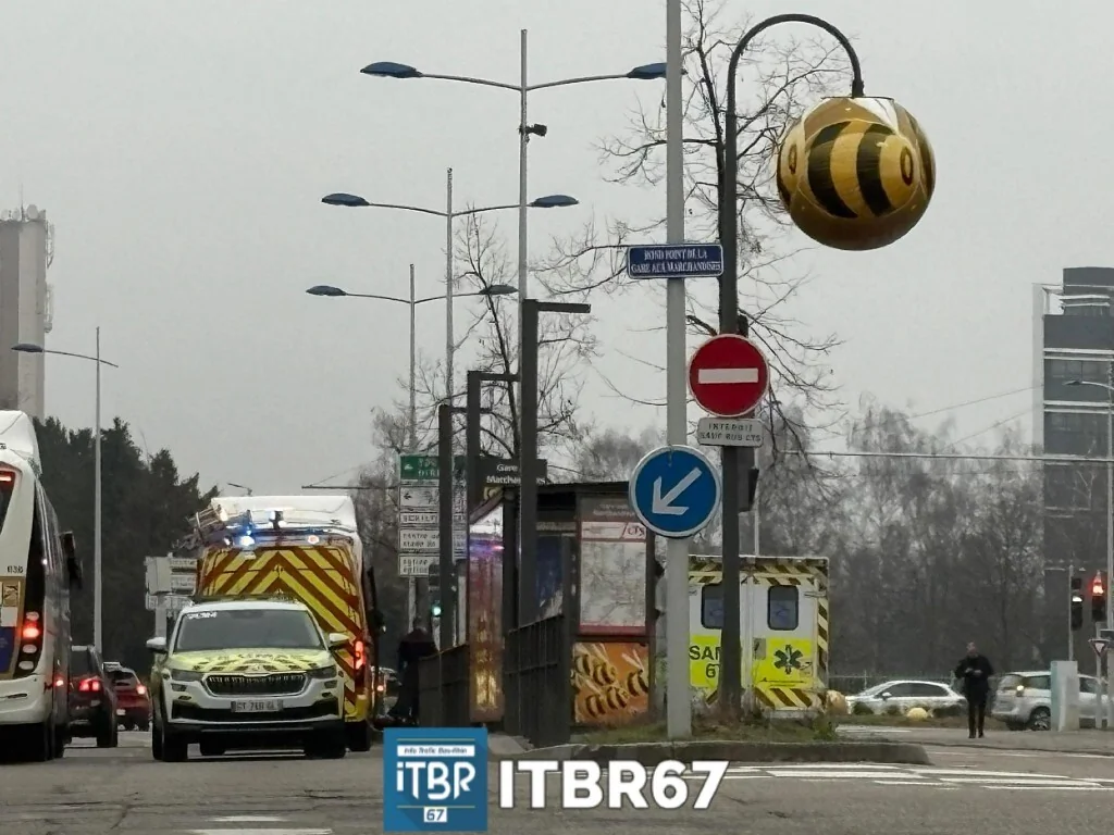 Strasbourg : décès d'un homme suite à un malaise dans un bus