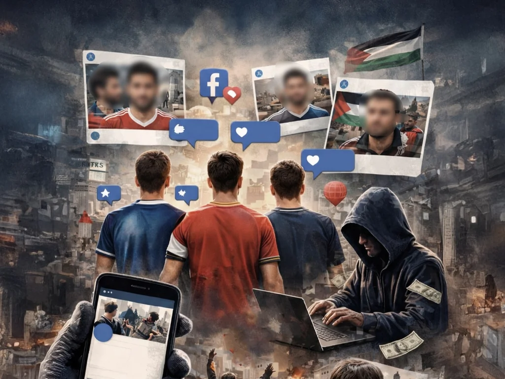 Pages Facebook falsifiées utilisent joueurs de foot pour causes arabes