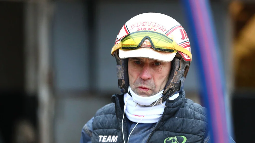 Accident de Jean-Michel Bazire lors d'un entraînement de sulky