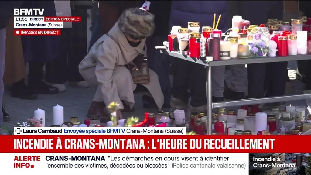 Crans-Montana: bilan et hommages après l’incendie meurtrier