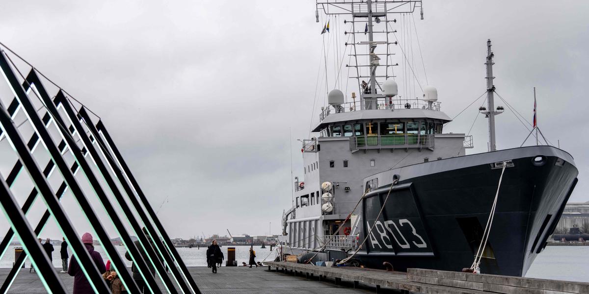 Navire suspect dans le golfe de Finlande