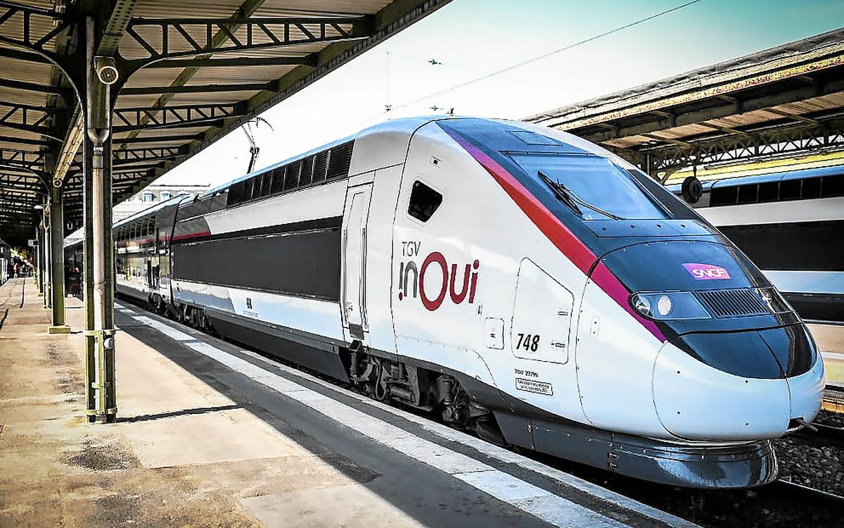 TGV Inoui et Ouigo en gare française