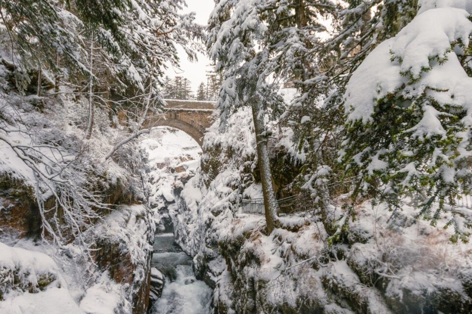 Le Pont d’Espagne dans les Hautes-Pyrénées.