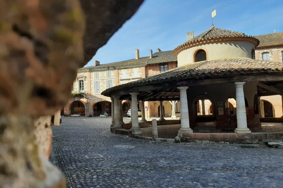 Auvillar, village des Plus Beaux Villages de France.
