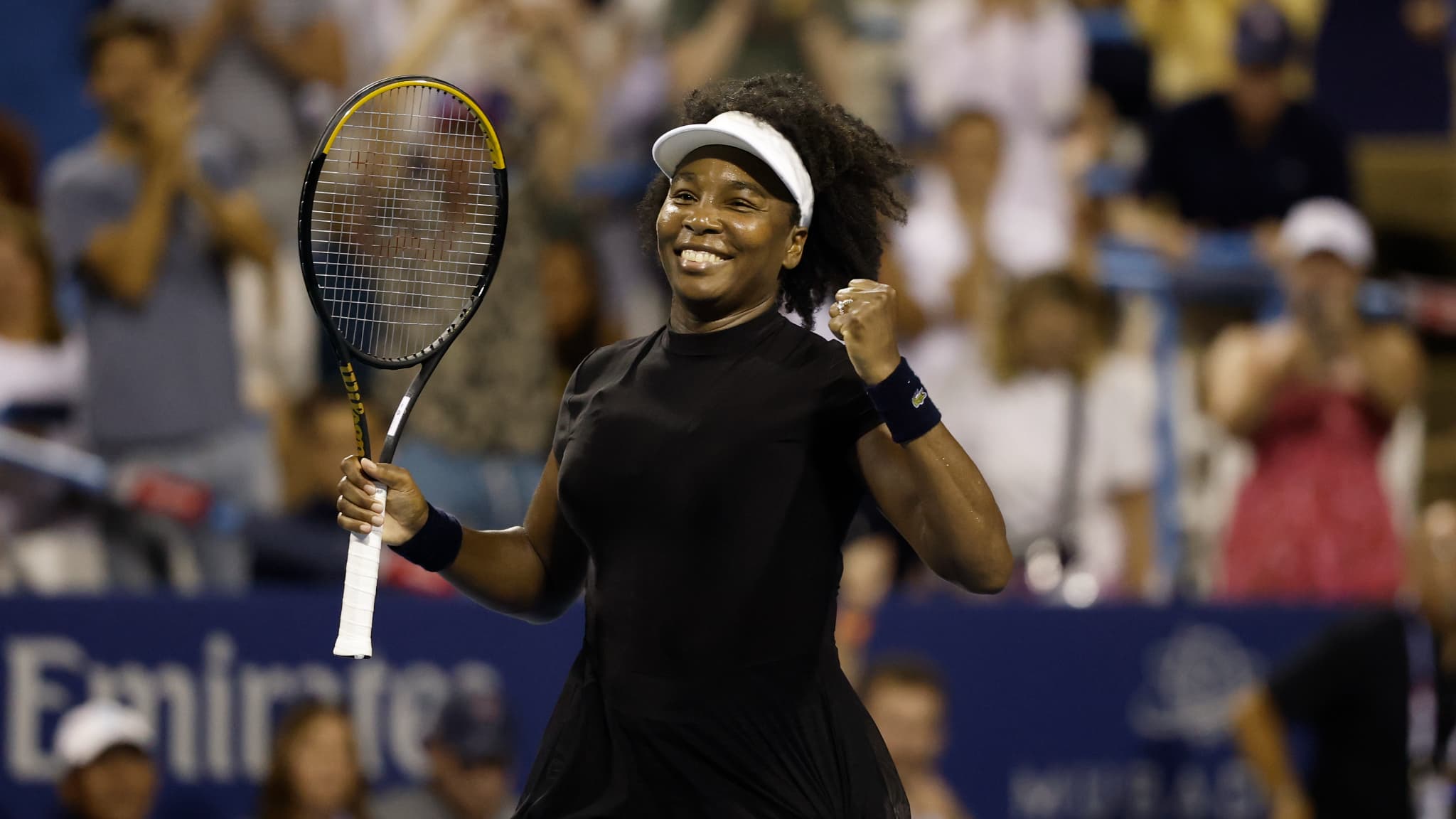 Venus Williams lors d’un retour sur le circuit à 45 ans