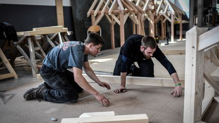 Des apprentis du centre