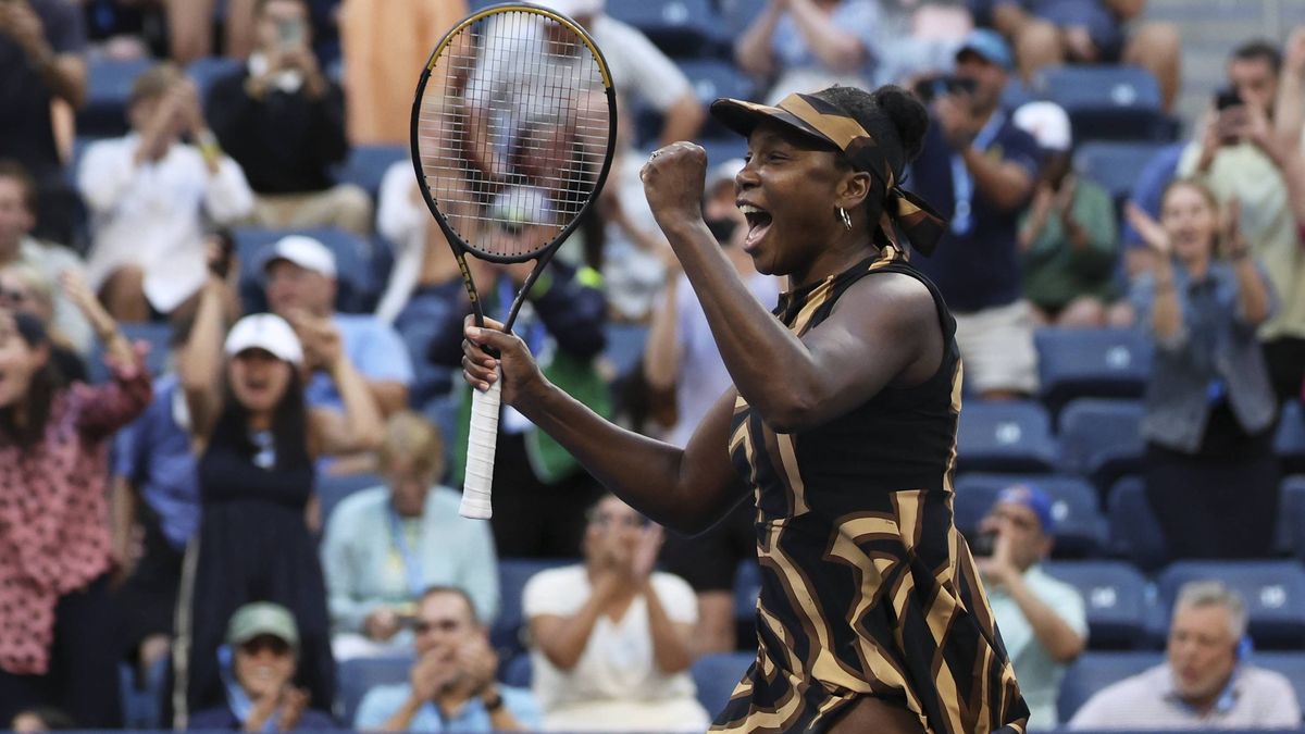 Venus Williams lors d'un tournoi de tennis