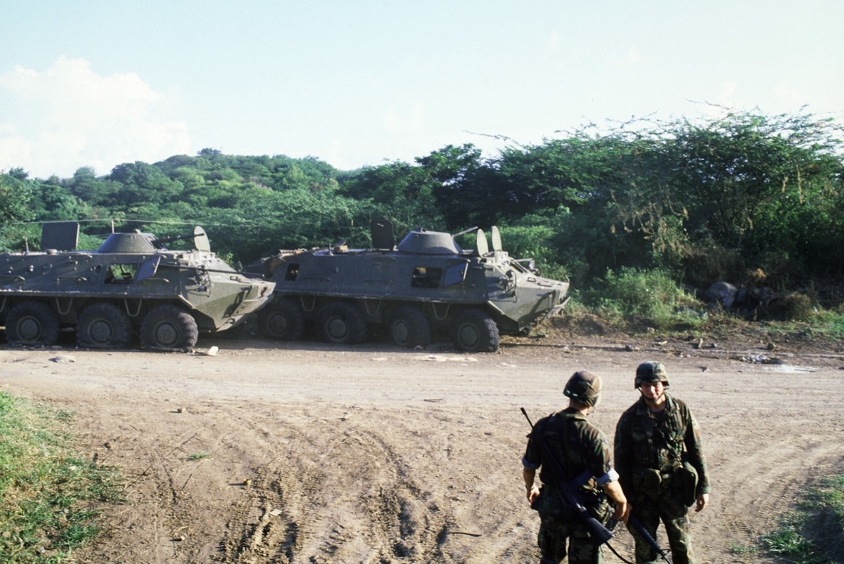 Carte ou illustration des interventions américaines en Amérique latine