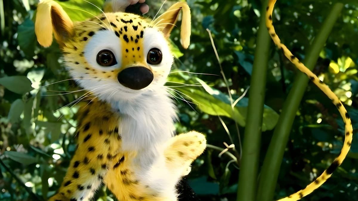 Affiche du film Marsupilami, adaptation par Lacheau