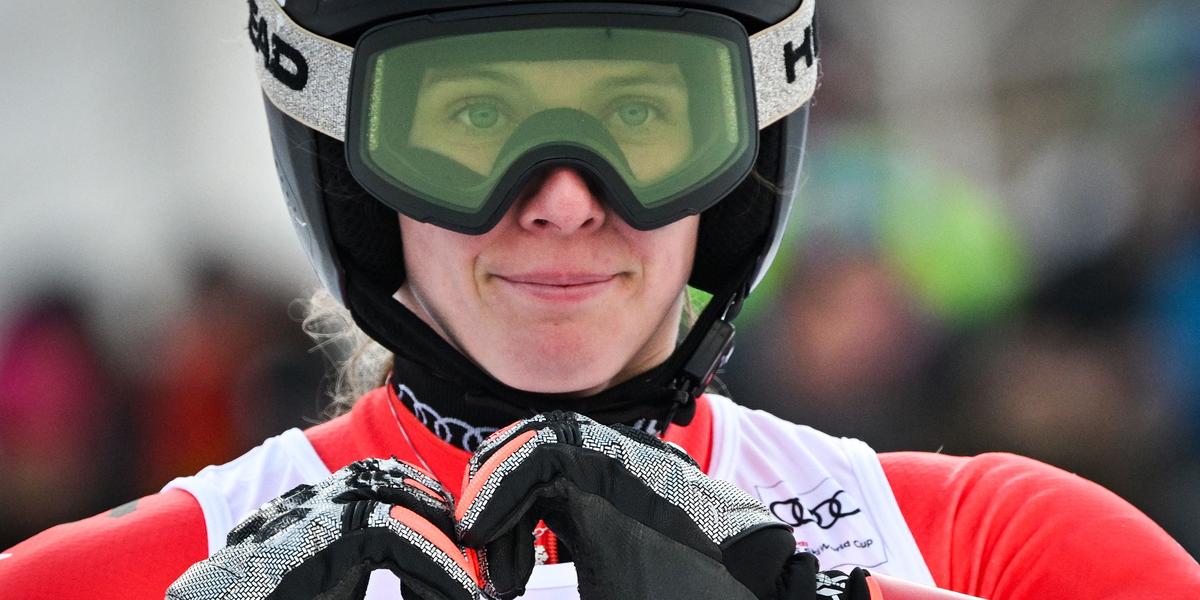Camille Rast dédie sa victoire à Crans-Montana