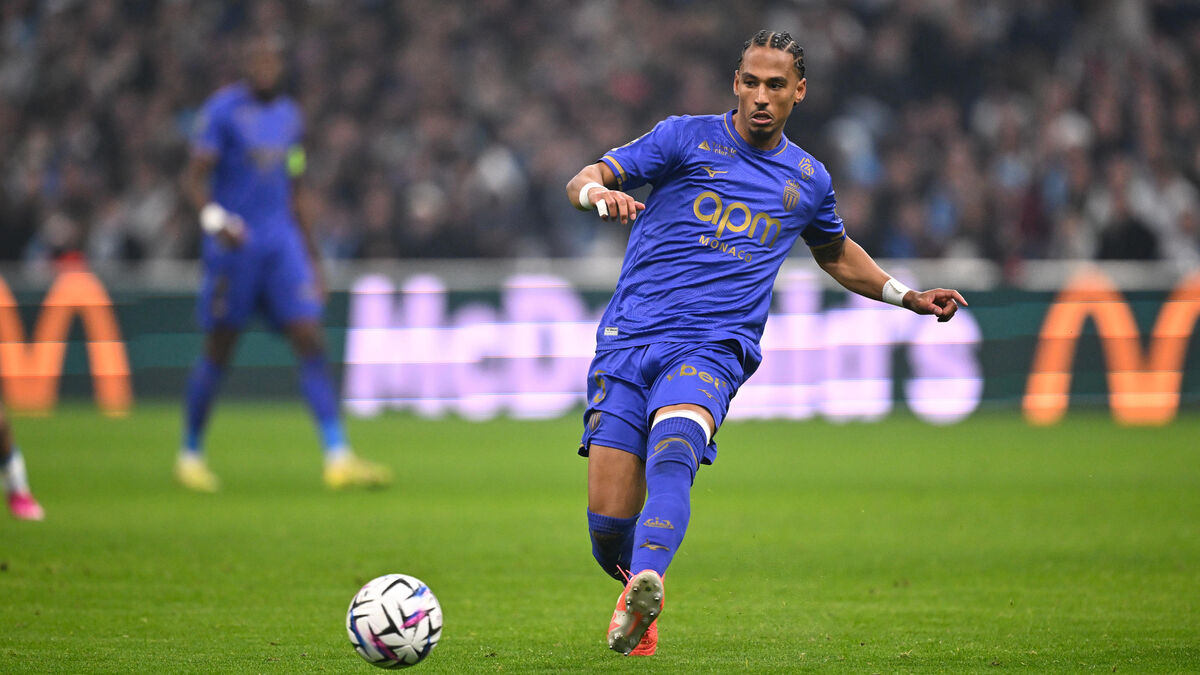 Vue du stade Louis-II avant Monaco-Lyon