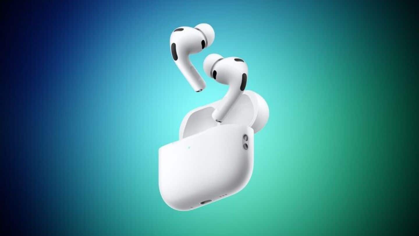 Concept des futurs AirPods Pro 3 pouvant intégrer des caméras infrarouges
