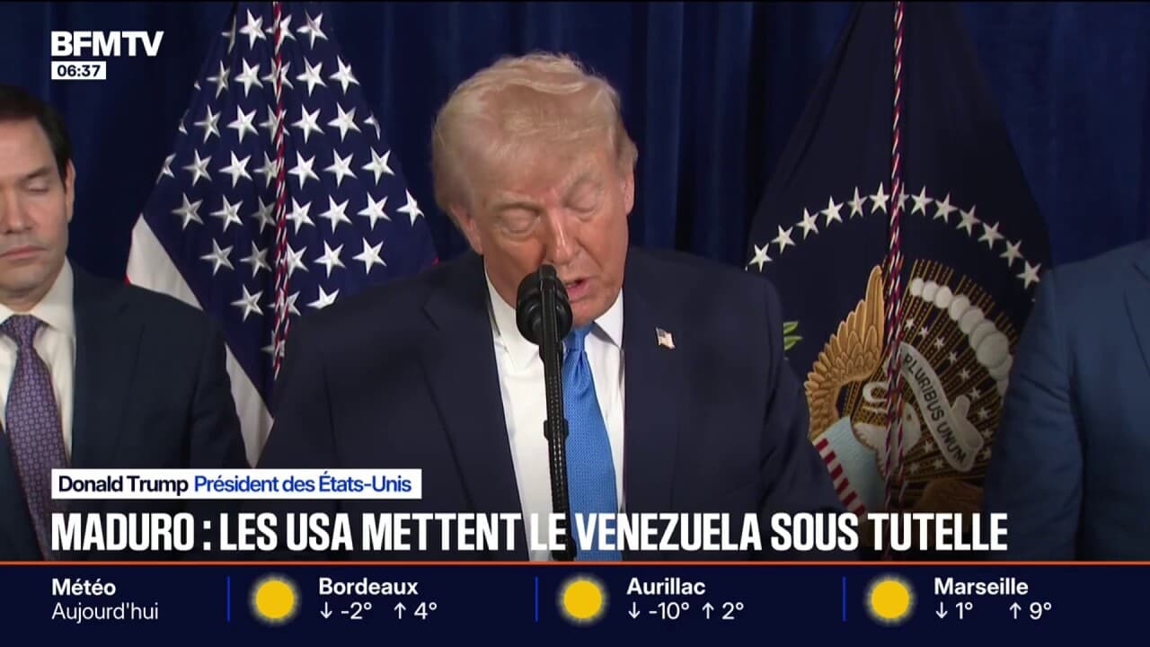 Delcy Rodríguez et Maduro sur fond politique