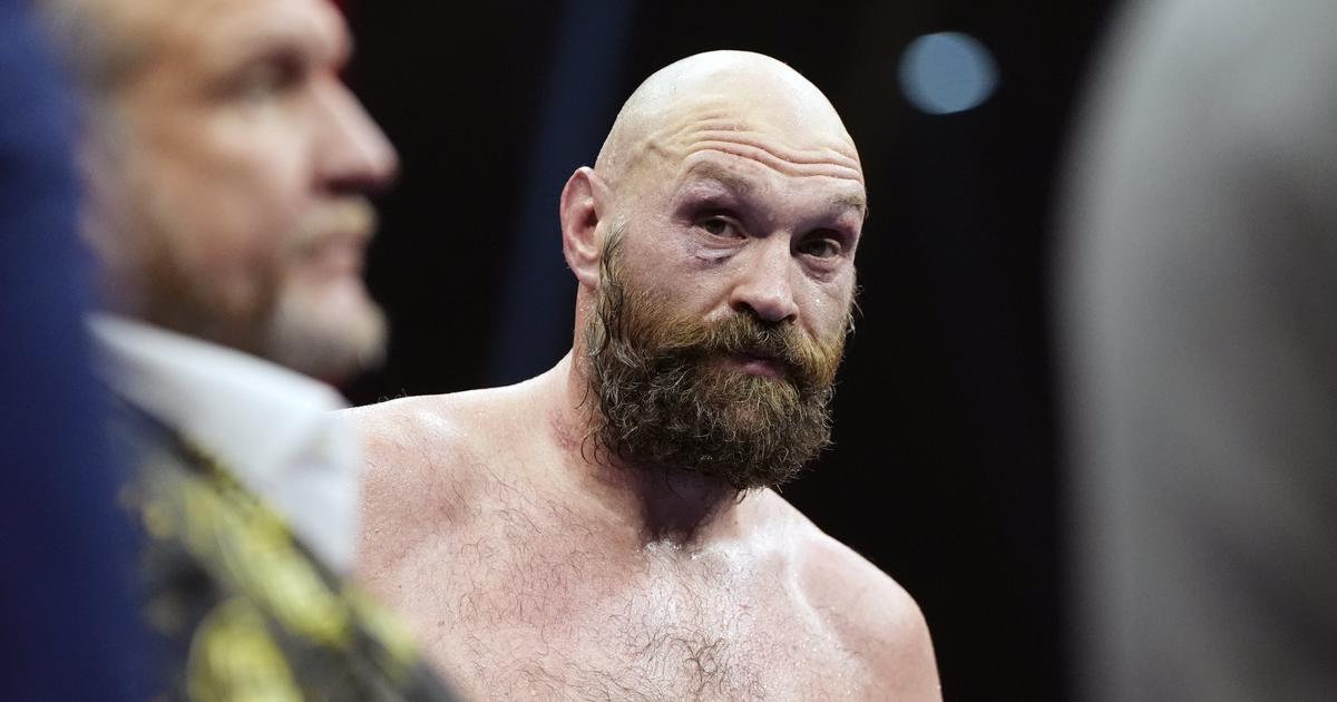 Tyson Fury lors d'un entraînement en Thaïlande