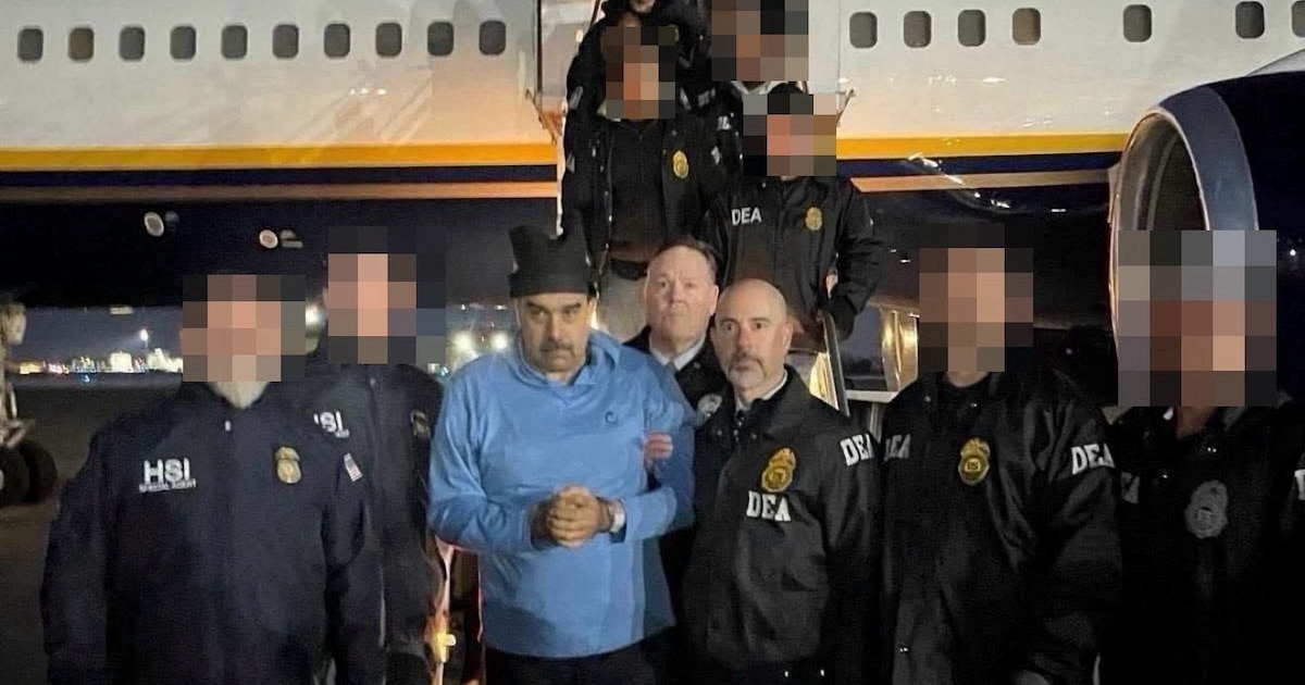 Donald Trump lors d’un déplacement évoquant le Venezuela