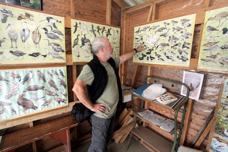 Il vous fera partager avec grand plaisir ses connaissances sur la population ornithologique de la réserve.