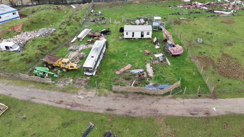 Vue générale de la zone technique