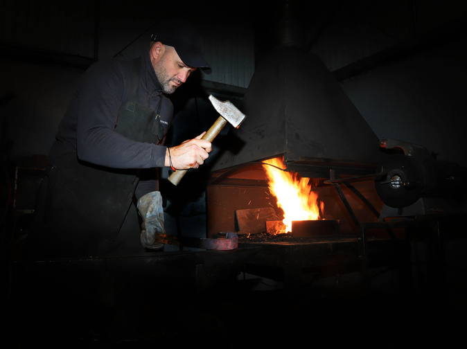 Etienne Albertini, ferronnier d’art à Corte