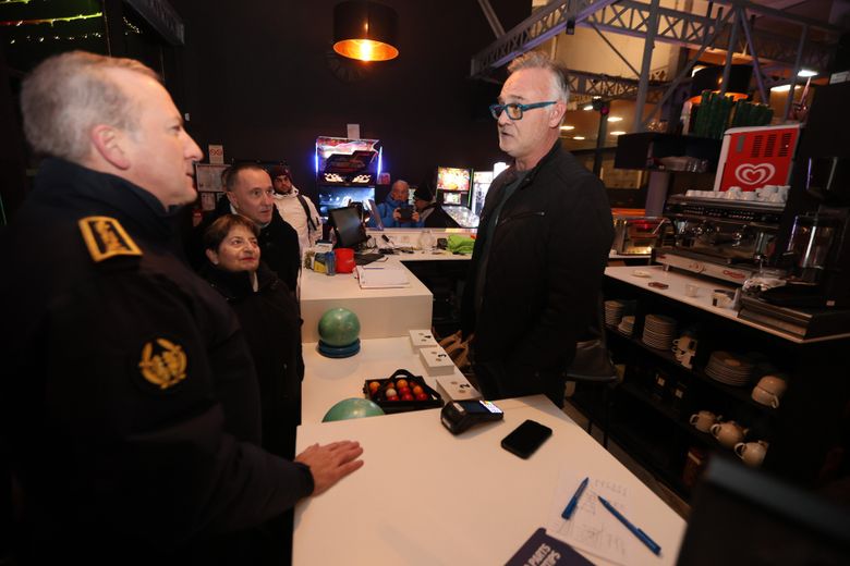 Réunion avec les gérants et les services publics