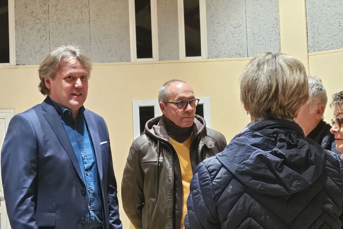 Cérémonie des vœux à Gasville-Oisème, maire annonce candidature