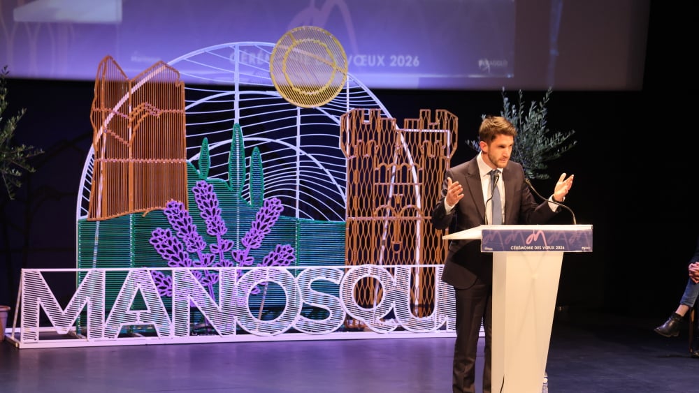 La maire de Manosque présente ses vœux à la population au théâtre Jean-le-Bleu